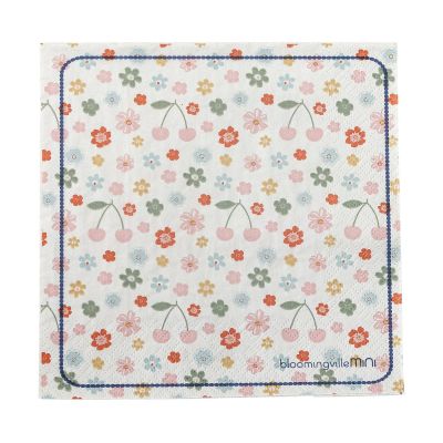 Bloomingville Cherry paperiservietit 20-pack. Rose