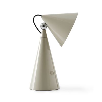 Tom Dixon - Pose Portable Pöytävalaisin Putty | Alk. 220,00 €