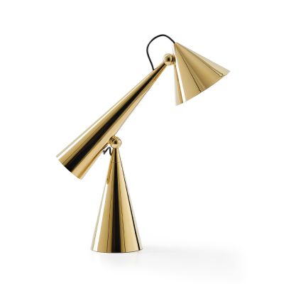 Tom Dixon - Pose Task LED Pöytävalaisin Gold | Alk. 452,00 €