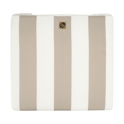 1898 Lunda tyyny 42x45 cm Taupe striped | Alk. 15,00 €