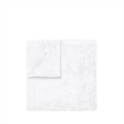 blomus Riva käsipyyhe 50x100 cm Valkea | Alk. 21,93 €