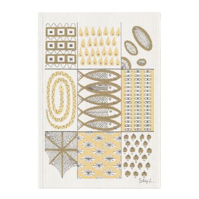Ekelund - Fiskglänta Käsipyyhe 35x50 cm Keltainen | Alk. 16,90 €