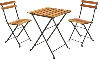 Ei brändiä Akaasia taitettava parvekesetti 1+2 | Alk. 89,95 €