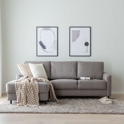 Vivano Sisu divaanisohva vasen hiekka Malmo New 16 | Alk. 499,00 €