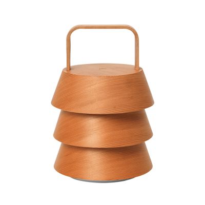 Ferm Living - Luver Portable Pöytävalaisin Natural | Alk. 190,00 €