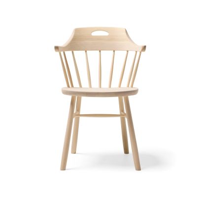 Stolab Småland käsinojatuoli Vaalea mattalakka