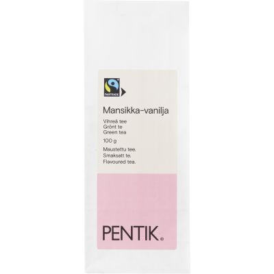 Pentik Mansikka-vanilja Vihreä Tee | Alk. 7,90 €