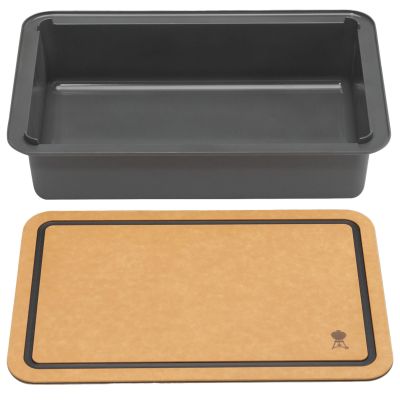 Weber Works Leikkuulauta & Keräysastia | Alk. 95,00 €