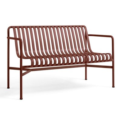 HAY Palissade Dining penkki käsinojilla Iron red | Alk. 730,06 €