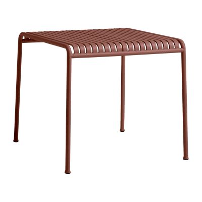 HAY Palissade pöytä 82,5x90 cm Iron red | Alk. 692,17 €
