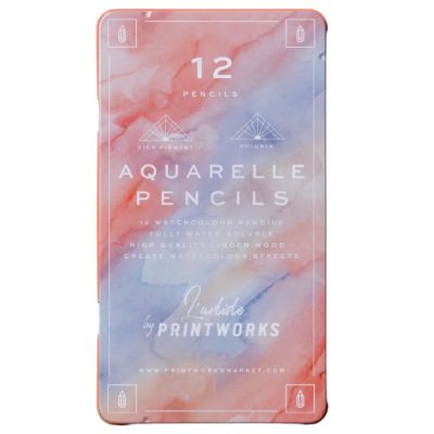 Printworks, 12 värikynää - Aquarelle