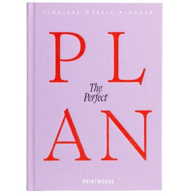 Printworks, Weekly Planner - The Perfect Plan, Violet | Alk. 29,00 €