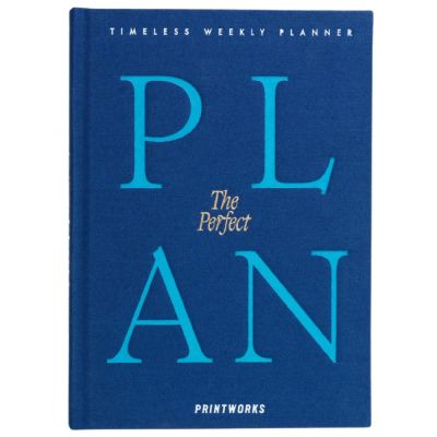 Printworks, Weekly Planner - The Perfect Plan, Blue | Alk. 29,00 €