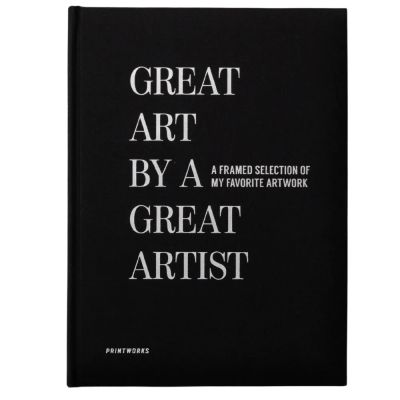 Printworks, Frame book - Great Art, Black | Alk. 40,00 €