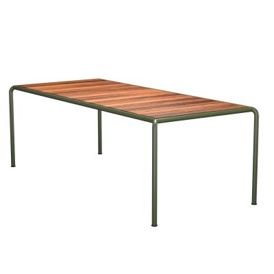 Houe, AVANTI Ruokapöytä 222x98 cm saarni/oliivinvihreä | Alk. 2 155,00 €