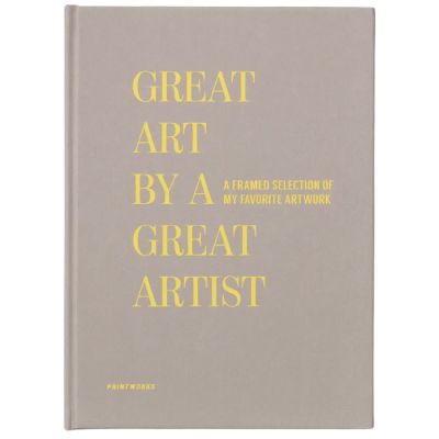 Printworks, Frame book - Great Art, Beige | Alk. 40,00 €