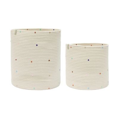 OYOY Konfetti säilytyskorit 2 osaa m