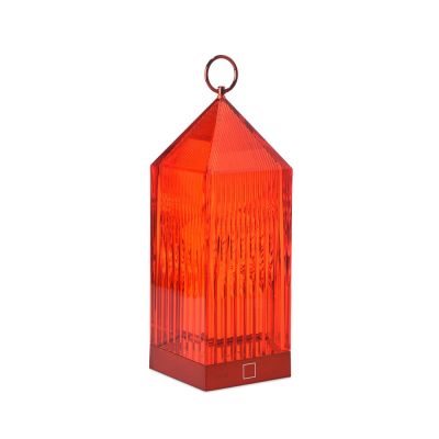 Kartell - Lantern Portable Pöytävalaisin V2 Red