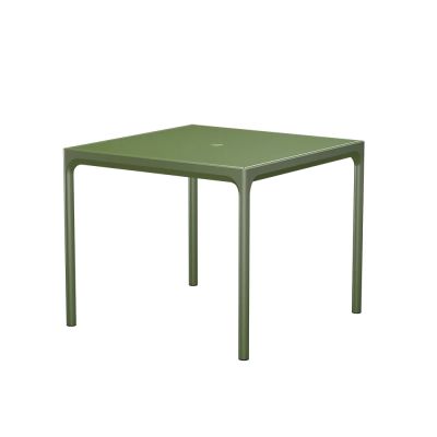 Houe, FOUR alumiinipöytä 90x90 cm oliivinvihreä | Alk. 1 046,00 €