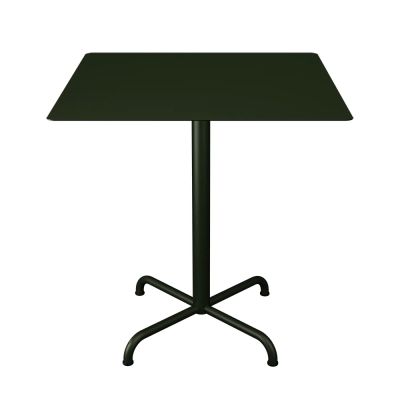 Houe, PICO Cafe-pöytä 70x70 cm, pohja 4 jalkaa Olive green | Alk. 523,00 €