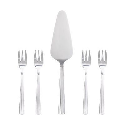 Aida Groovy kakkulapiosetti 5 osaa Ruostumaton teräs | Alk. 11,00 €