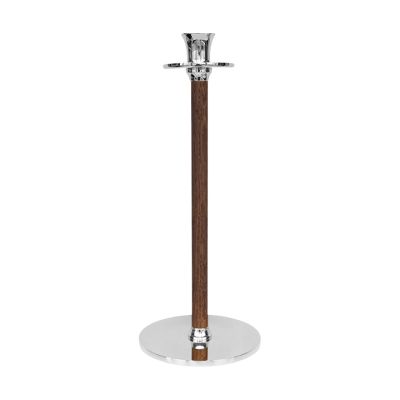 Hilke Collection Alto Basso kynttilänjalka 30 cm Nikkelöity messinki | Alk. 111,00 €