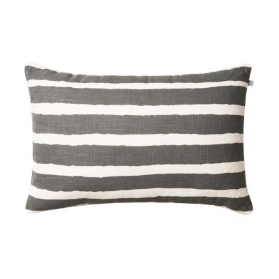 Chhatwal & Jonsson Block Stripe ulkotyyny 40x60 cm Grey-off white