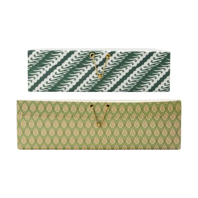 House Doctor Keep säilytyslaatikot khaki-vihreä. 2 osaa | Alk. 49,00 €