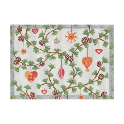 Ekelund Linneväveri Julefröjd pöytätabletti 35x48 cm Monivärinen