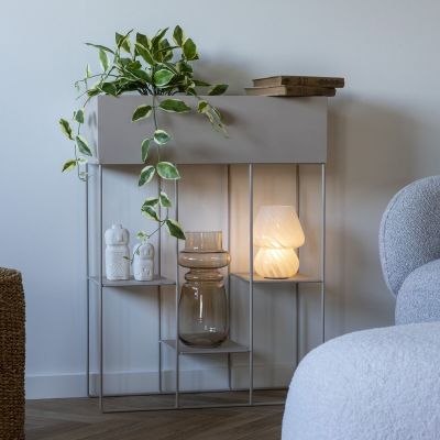 House Nordic Rabo kukkateline 3-hyllyllä hiekka | Alk. 109,00 €