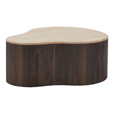 House Nordic Cadiz sohvapöytä 75x84x34 cm tummanruskea | Alk. 299,00 €