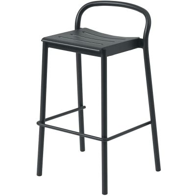 Muuto, Linear Steel Baarijakkara Anthracite Black | Alk. 464,00 €
