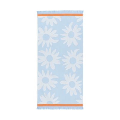 Marimekko Rakastaa ei rakasta hamam käsipyyhe 45x92 cm Orange-Off-white-light blue | Alk. 14,46 €