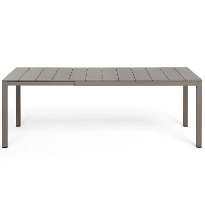 Nardi, Rio Alu Ruokapöytä 140//210x85 cm Tortora