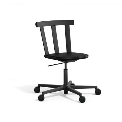 Stolab Alt tuoli kääntyvä jalusta verhoiltu istuin tammi. Elmotique 99001 black-mustamattamusta 99. | Alk. 550,60 €