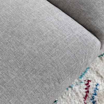 Veke Scandic Copenhagen rahi vaaleanharmaa Verdon 482, mustat jalat