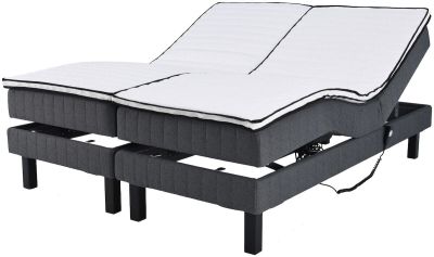 Veke Lumi pocket moottorisänkypaketti 160x200 M/L th. Bianca, ilman petauspatjaa, wen | Alk. 1 298,00 €