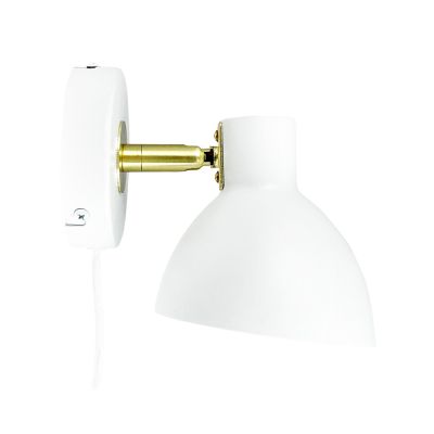 DybergLarsen - Lilje Seinävalaisin Valkoinen/Messinki | Alk. 69,00 €
