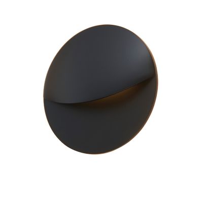 Loom Design - Smiley Seinävalaisin IP65 Matt Black