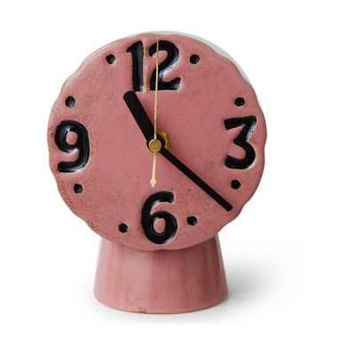 HKliving Retro keramiikkakello 16,2 cm Pinkki | Alk. 44,90 €