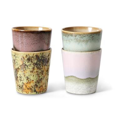 HKliving 70's muki 4-pack Serendipity | Alk. 21,00 €