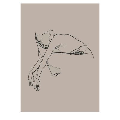 Anna Bülow, Anna Bülow poster Flow 8 50x70 cm