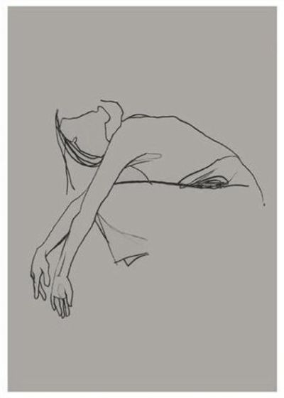 Anna Bülow, Anna Bülow poster Flow 2 50x70 cm sign/numrerat