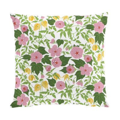 Arvidssons Textil Husknuten tyynynpäällinen 47x47 cm Vaaleanpunainen | Alk. 18,90 €