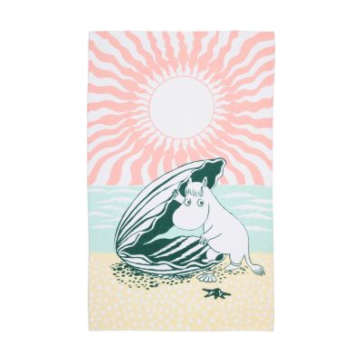 Moomin Arabia Rantapäivä Muumi rantapyyhe 93x150 cm