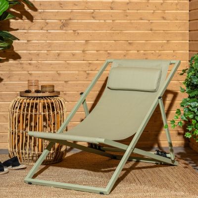 Veke Trend aurinkotuoli vihreä | Alk. 89,00 €
