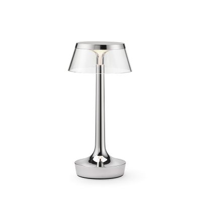 Flos - Bon Jour Unplugged Pöytävalaisin Chrome