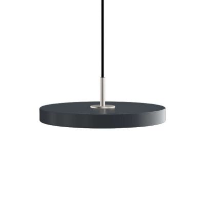 UMAGE - Asteria Riippuvalaisin Mini Anthracite/Steel Top | Alk. 199,00 €
