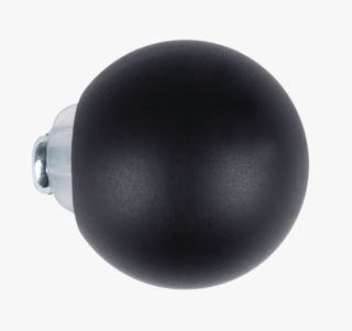 hemtex BALL päätykappale, 2 kpl musta