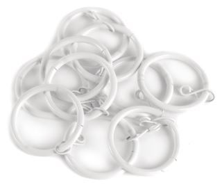 hemtex Ringer 3mm verhorenkaat 10 kpl valkoinen | Alk. 9,95 €